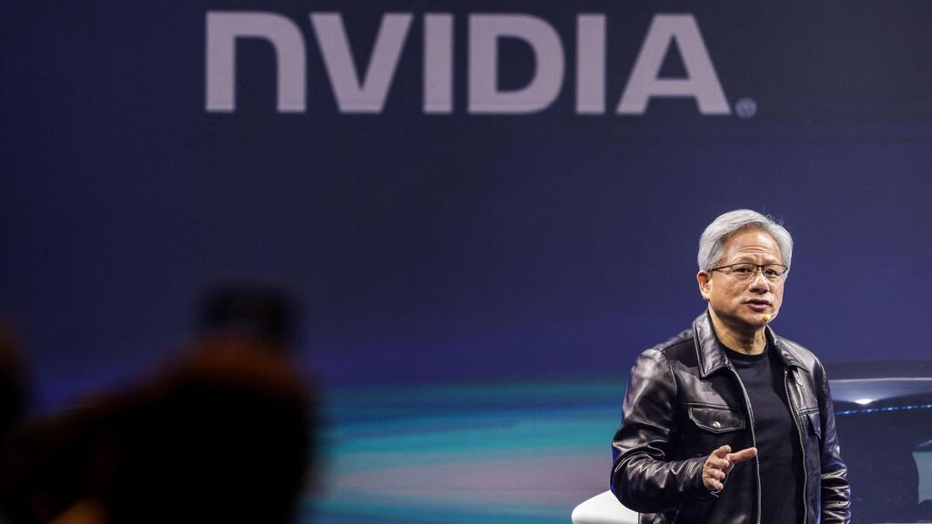Nvidia CEO Jensen Huang (Photo: I-Hwa Cheng/ AFP) ג'נסן הואנג, מנכ"ל אנבידיה