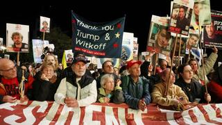 עצרת להחזרת החטופים בכיכר