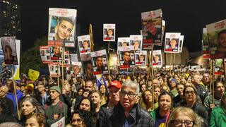 עצרת בכיכר החטופים