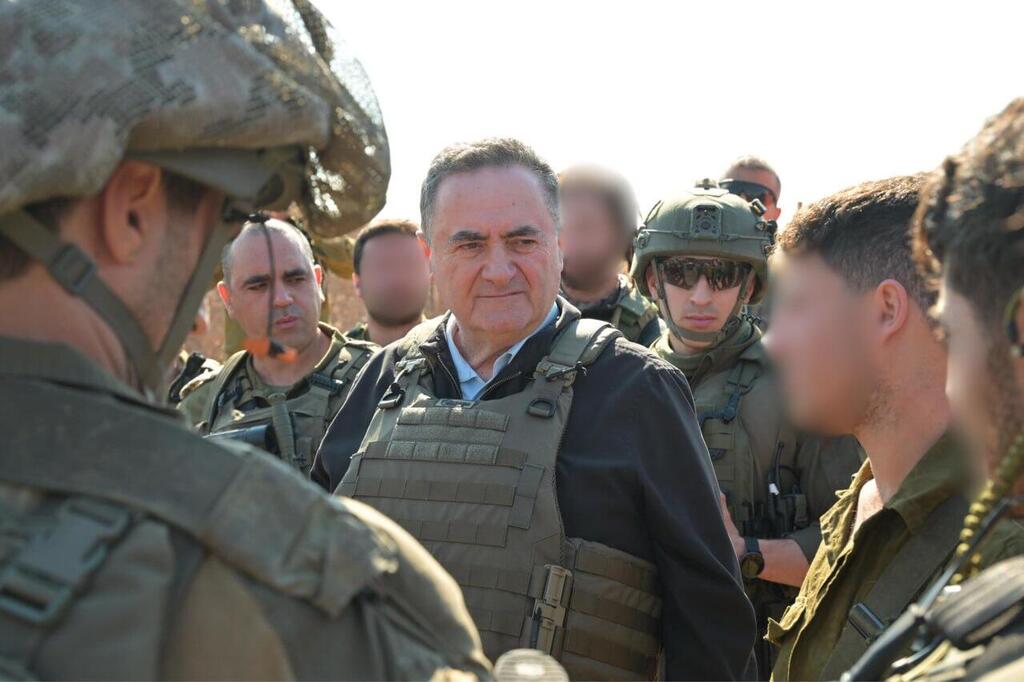 Defense Minister Israel Katz visited Lebanon (Photo: Ariel Hermoni, Ministry of Defense) שר הביטחון ישראל כ"ץ בלבנון