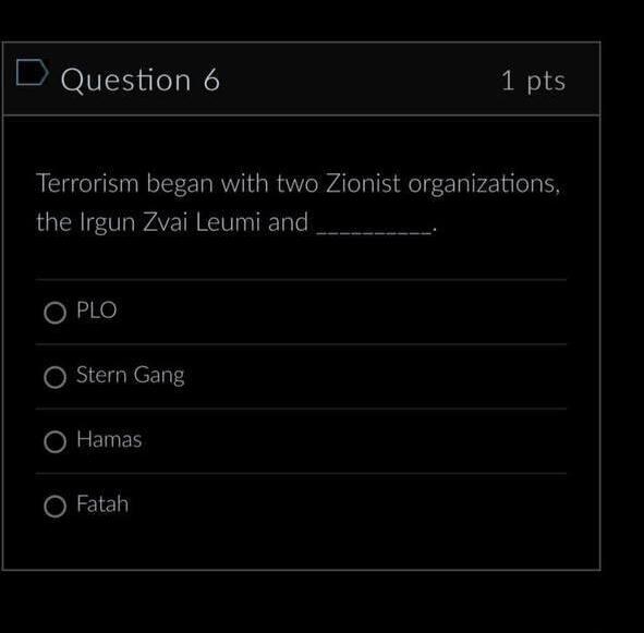 שאלות מתוך המבחן השערורייתי