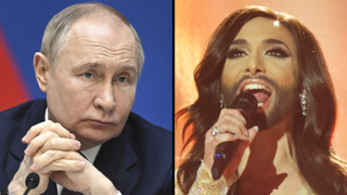 רוסיה ולדימיר פוטין רוצה להחיות את ה אינטרוויזיון ה אירוויזיון הסובייטי קונצ'יטה וורסט