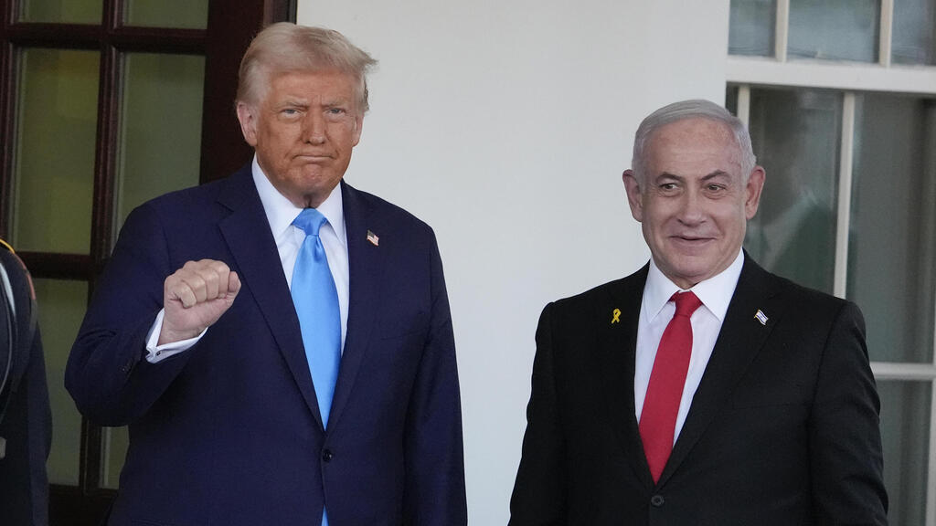 ראש הממשלה בנימין נתניהו נפגש עם נשיא ארה"ב דונלד טראמפ בבית הלבן