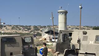 זירת אירוע הירי במחסום תייסיר, צפון השומרון