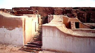 שרידי הארמון המערבי באבלה