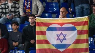 דגל קטלוניה וישראל
