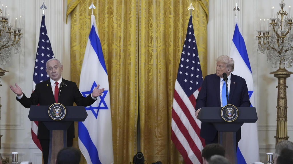 ראש הממשלה בנימין נתניהו נפגש עם נשיא ארה"ב דונלד טראמפ בבית הלבן 