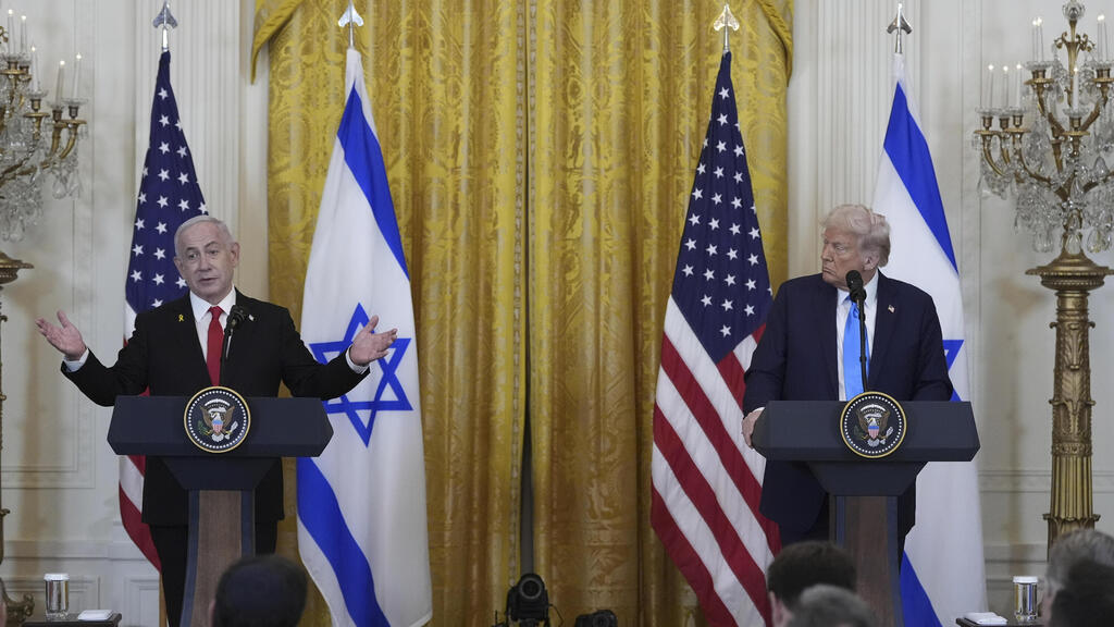 ראש הממשלה בנימין נתניהו נפגש עם נשיא ארה"ב דונלד טראמפ בבית הלבן 
