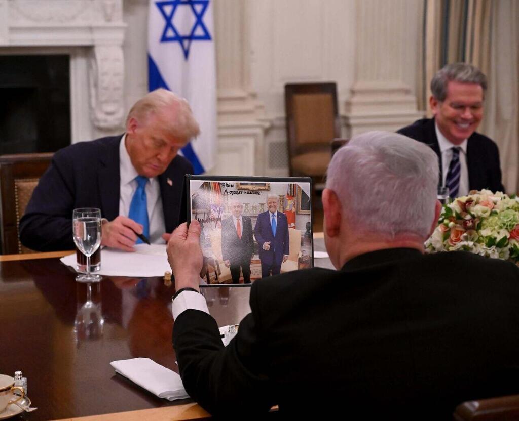 ראש הממשלה בנימין נתניהו נפגש עם נשיא ארה"ב דונלד טראמפ