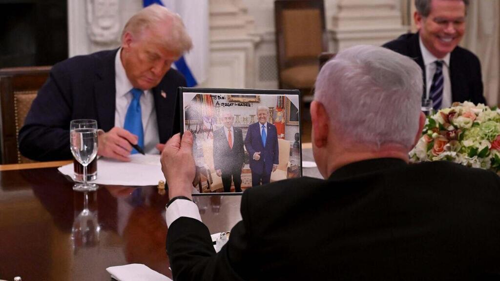 ראש הממשלה בנימין נתניהו נפגש עם נשיא ארה"ב דונלד טראמפ