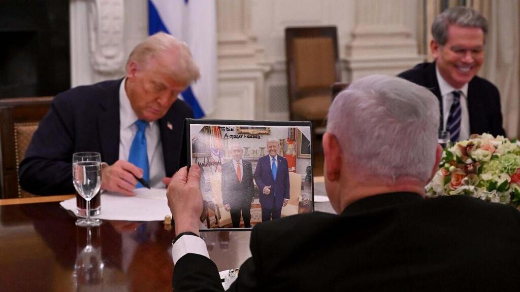 ראש הממשלה בנימין נתניהו נפגש עם נשיא ארה"ב דונלד טראמפ