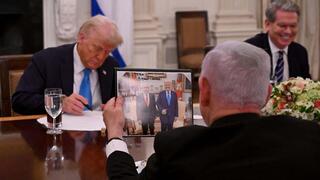 ראש הממשלה בנימין נתניהו נפגש עם נשיא ארה"ב דונלד טראמפ