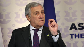 שר החוץ של איטליה אנטוניו טאיאני