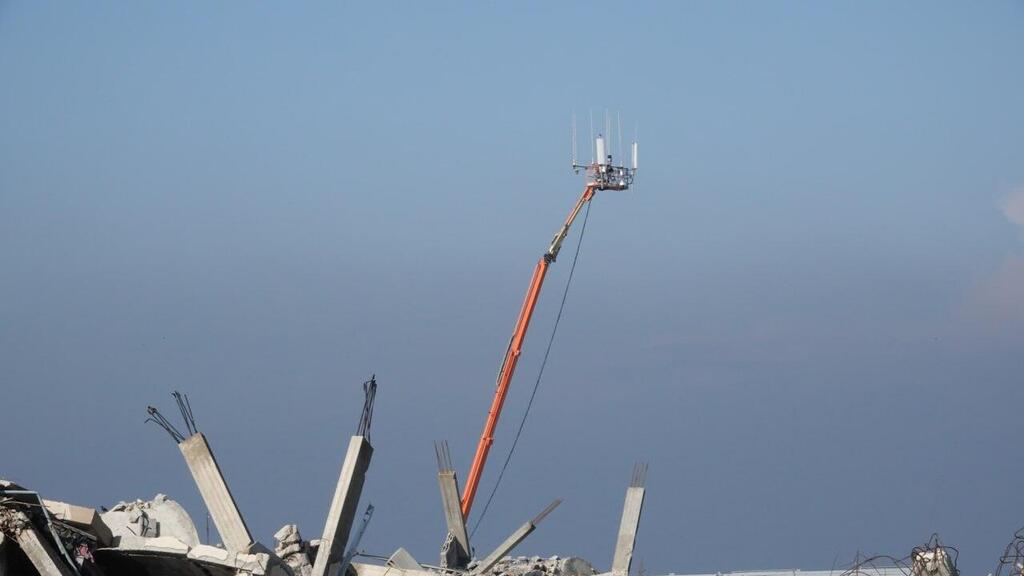 מנופים של צה"ל ברצועת עזה