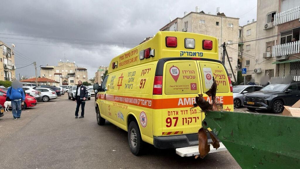 זירת הרצח בנתניה