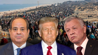 טרמפ, א-סיסי, ומלך ירדן