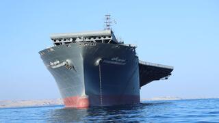 נושאת הכטב"מים שנרכשה על ידי משמרות המהפכה באיראן