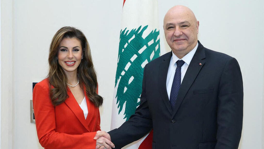 U.S. Deputy Special envoy for the Middle East Morgan Ortagus meets with Lebanese President Joseph Aoun (Photo: Reuters) U.S. Deputy Special envoy for the Middle East Morgan Ortagus meets with Lebanese President Joseph Aoun