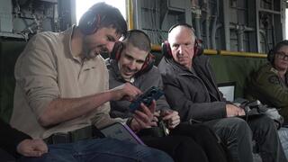 תיעודים מרגשים של אור לוי עם בני משפחתו במסוק בדרכם לבית החולים