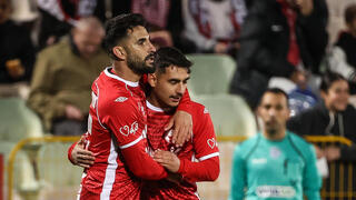 אלון תורג'מן ואמיר גנאח חוגגים 