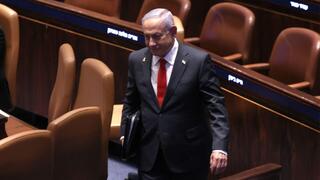 בנימין נתניהו במליאת הכנסת