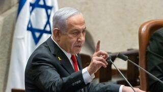 בנימין נתניהו במליאת הכנסת
