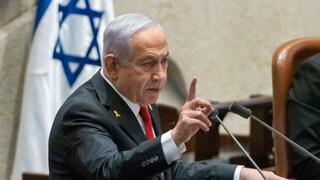 בנימין נתניהו במליאת הכנסת