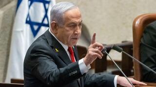 בנימין נתניהו במליאת הכנסת