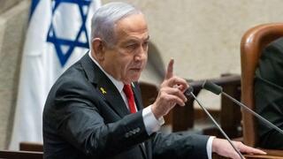 בנימין נתניהו במליאת הכנסת