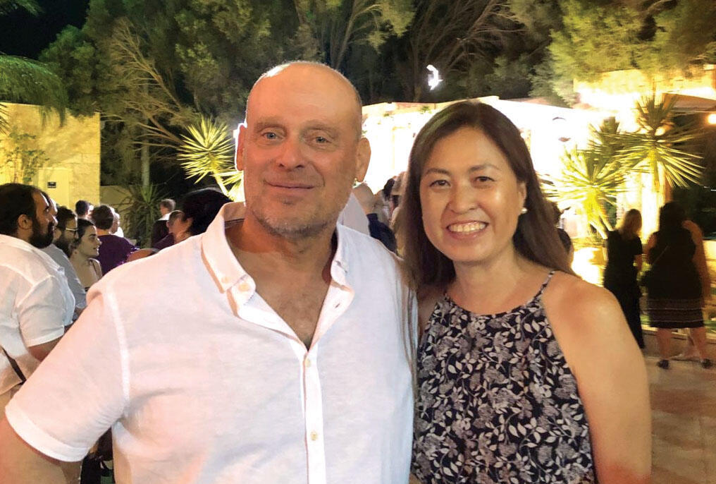 "הוא לא ויתר עליי". עם הבעל, דניאל