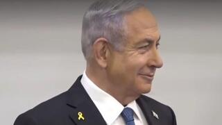 ראש הממשלה בנימין נתניהו נכנס לעדותו בבית המשפט המחוזי בתל אביב