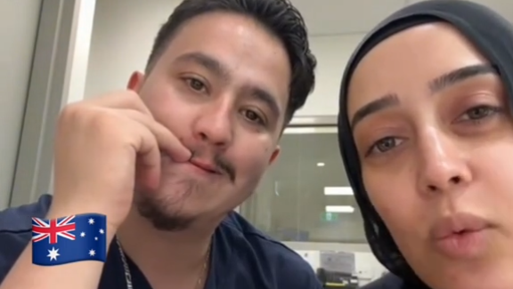 נאדיר ואבו לבדה בתיעוד שפורסם ברשת