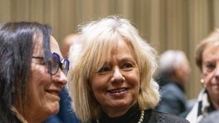 היועמ"שית גלי בהרב מיארה, בטקס השבעתו של יצחק עמית לנשיא העליון