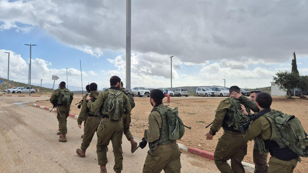 IDF Haredi troops during basic training