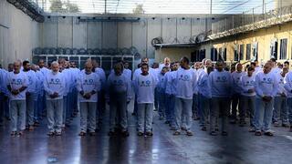 אסירים ביטחוניים משתחררים מכלא קציעות