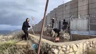 חסידי ברסלב מנסים לשפץ ולגדר את מתחם הקבר של הרב אש הנמצא בשטח לבנון