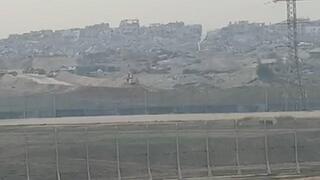 דחפורי חמאס סמוך לגדר הגבול