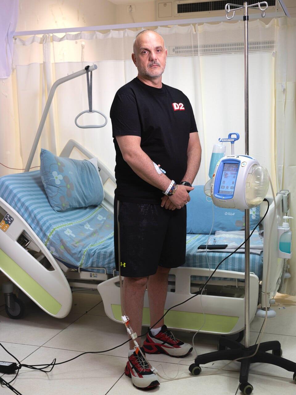 רב-פקד מתי צרפתי נפצע 7 באוקטובר בקרב על משטרת שדרות