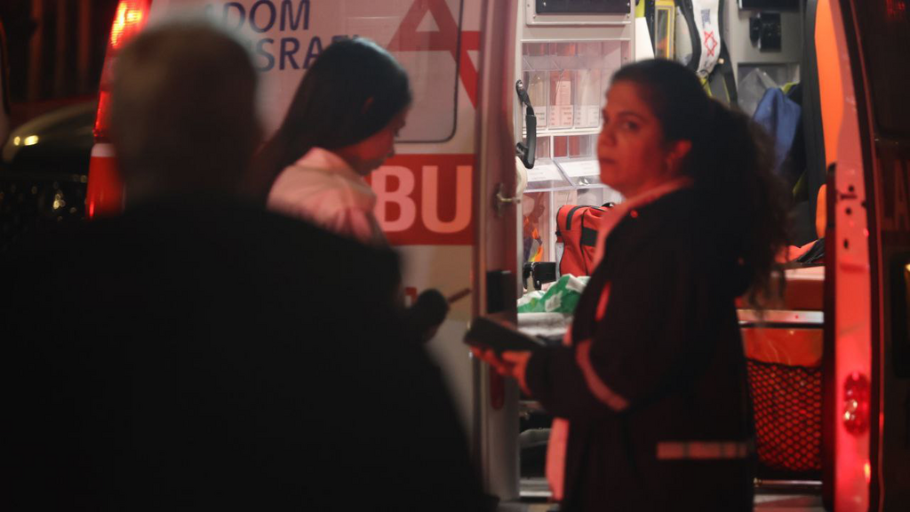 זירת הירי ברחוב יהודה עמיחי בתל אביב