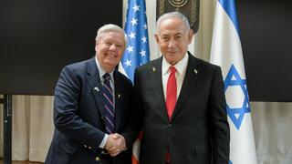 ראש הממשלה נתניהו נפגש עם מהסנאטור הרפובליקני לינדזי גרהאם