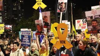 עצרת בכיכר החטופים ל-500 יום למלחמה