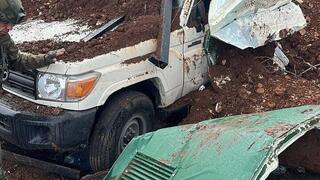 רכב תופת שנחשף בגבול עם ישראל 