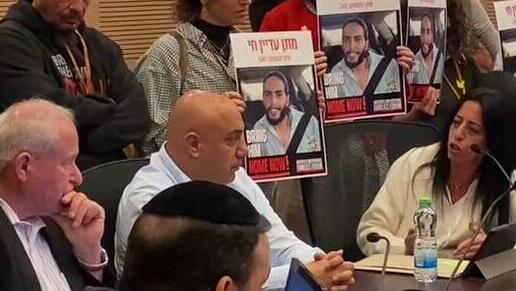 עינב צנגאוקר פונה אל השר אבי דיכטר בוועדת הכספים