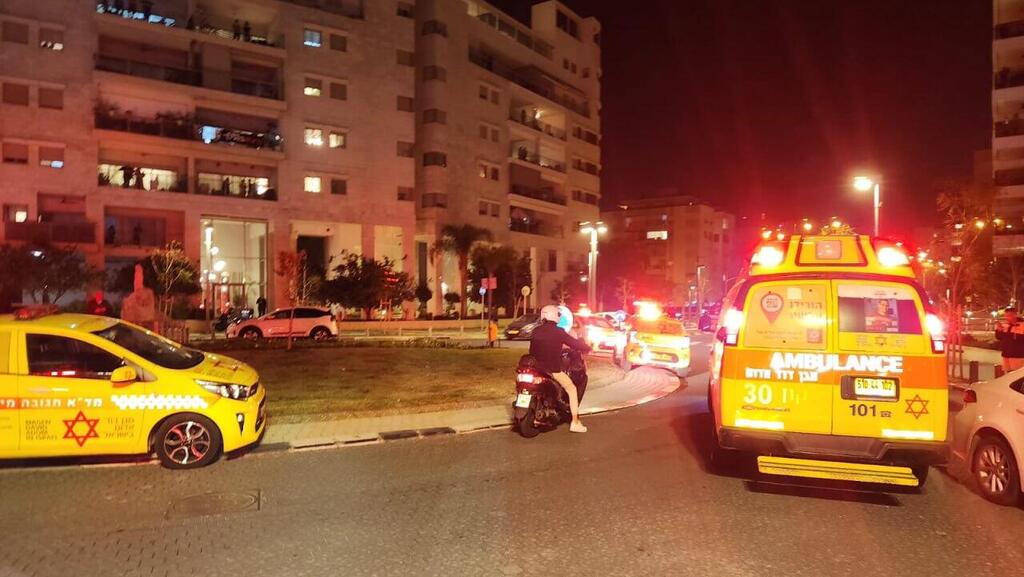 זירת הירי ברחוב יהודה עמיחי בתל אביב