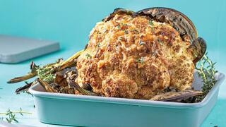 כרובית עטופה בבצל מטוגן