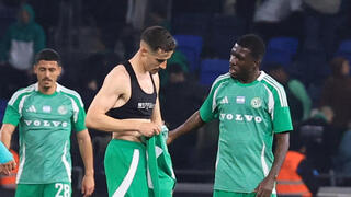 שחקני מכבי חיפה מאוכזבים