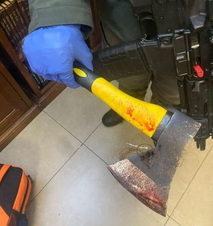 כלי הנשק ששימש את התוקף בעיר העתיקה בירושלים