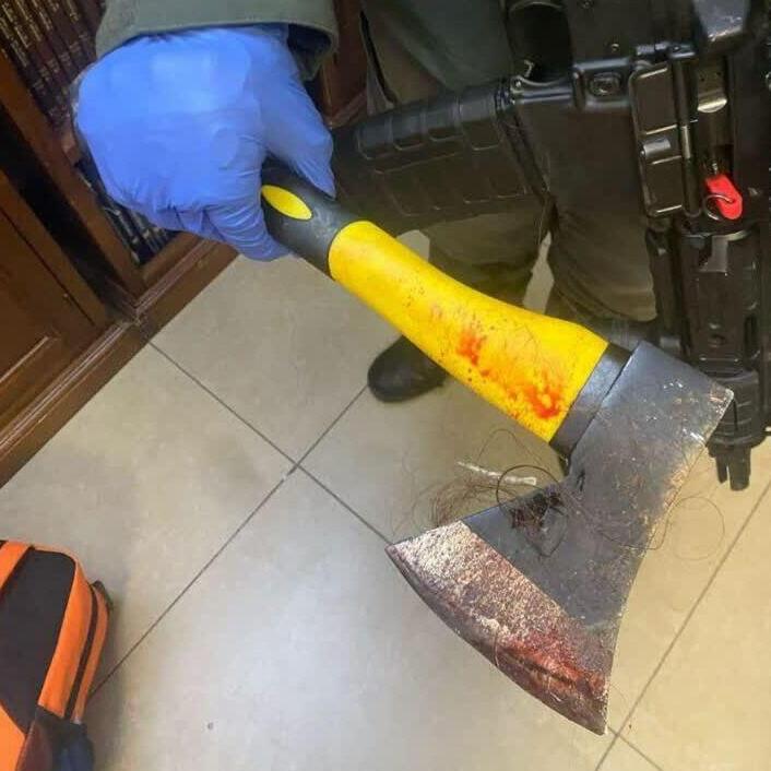 כלי הנשק ששימש את התוקף בעיר העתיקה בירושלים