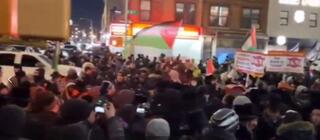 Pro-Palestians protest in predominately Jewish Borough Park 