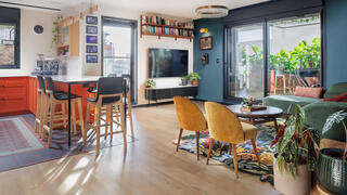 דירה בסגנון אנדלוסי בתל אביב, עיצוב: ליאת עברון